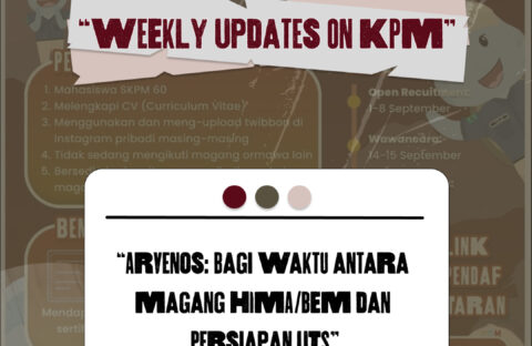 Weekly Updates On KPM 1