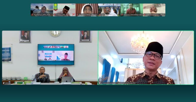 Menteri Desa dan Pembangunan Daerah Tertinggal, Yandri Susanto